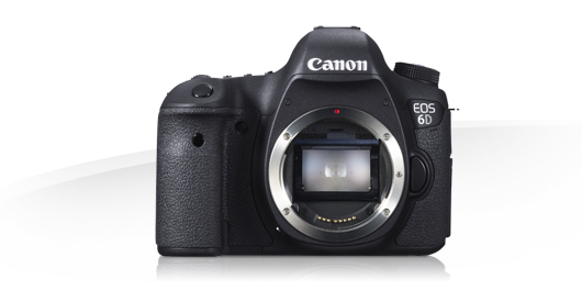 Canon EOS 6D Vollformat Digital-SLR Kamera mit WLAN und GPS (20,2 Megapixel)