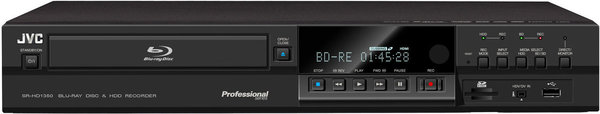 JVC SR-HD2500 Professional Blu-ray Recorder / 500GB HDD