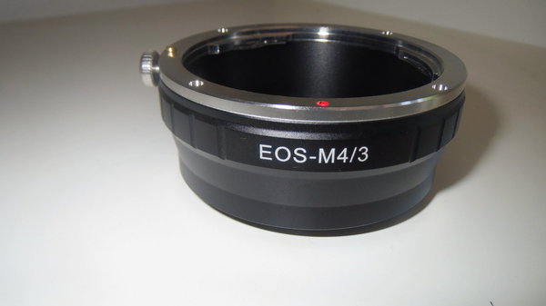 Canon EOS EF Objektiv auf Micro m4/3 Adapter Panasonic + Blackmagic Pocket Cinema Camera